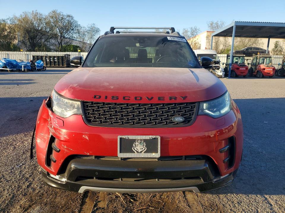 2017 Land rover Discovery VIN SALRRBBV4HA041375 COPART salvage auction — FRONT END, Nv - Salvage Title, sold $150 on 2026-07-21 (photo 5)