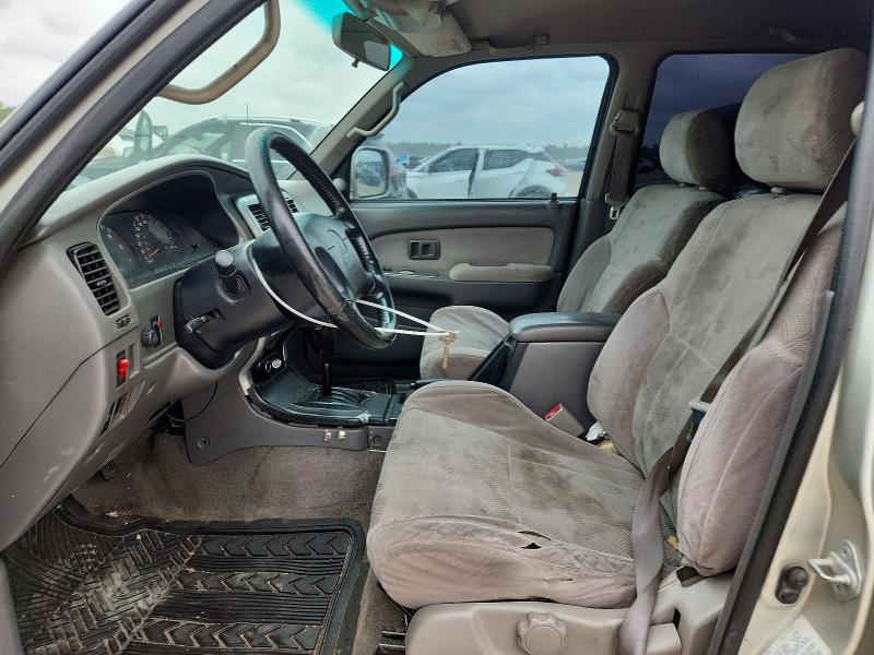 2001 Toyota 4runner VIN JT3GN86R610197444 COPART salvage auction — FRONT END, Tx - Bonded Title - Salvage, sold $1,200 on 2026-07-07 (photo 7)
