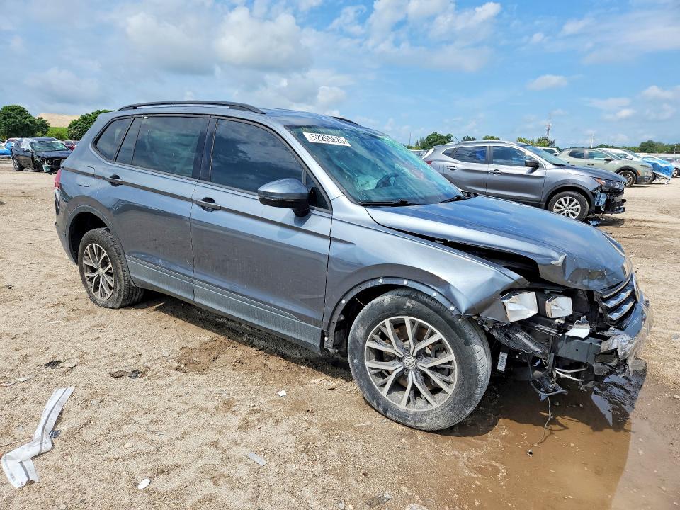 2021 Volkswagen Tiguan VIN 3VV1B7AX1MM029465 COPART salvage auction — FRONT END, FL - CERTIFICATE OF DESTRUCTION, sold $1,600 on 2026-07-02 (photo 4)