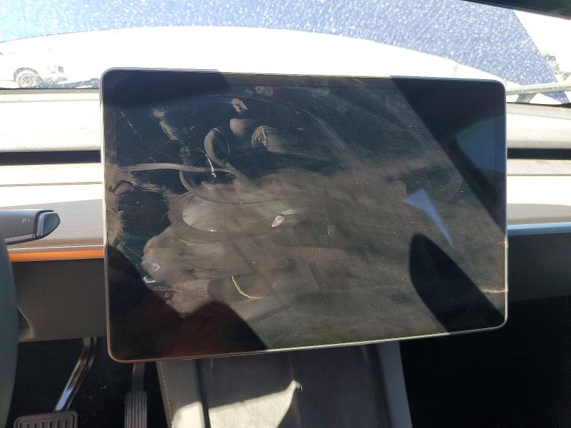 2023 Tesla Model y VIN 7SAYGAEE5PF853243 COPART salvage auction — FRONT END, Ut - Salvage Certificate, sold $8,800 on 2026-07-13 (photo 9)