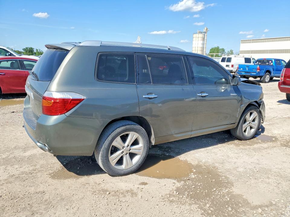2010 Toyota Highlander VIN JTEDK3EH5A2161005 COPART salvage auction — FRONT END, MO - SALVAGE CERTIFICATE OF TITLE, sold $2,900 on 2026-07-28 (photo 3)