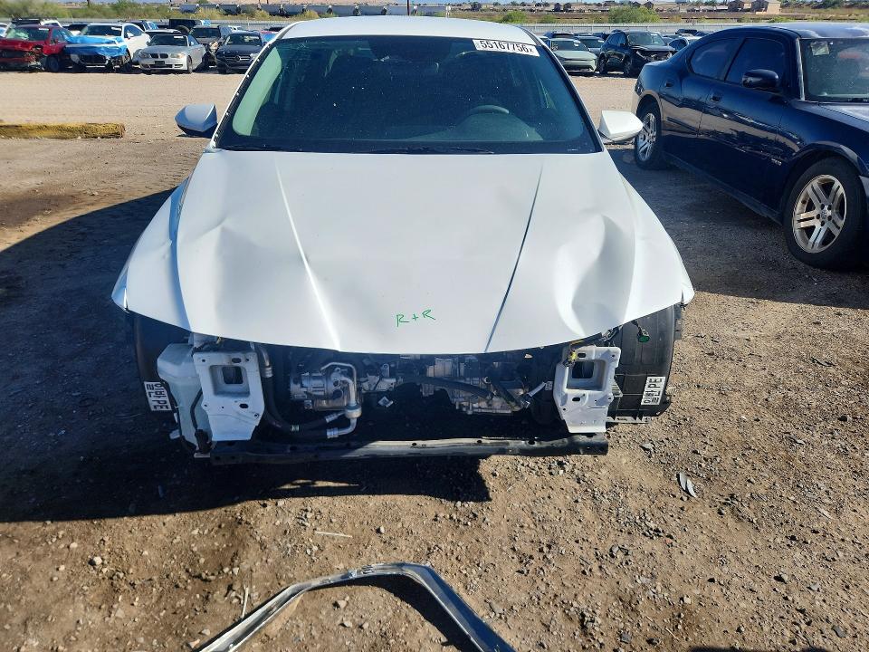 2025 Hyundai Elantra VIN KMHLL4DG7SU864814 COPART salvage auction — FRONT END, Az - Cert Of Title - Salvage, sold $5,200 on 2026-07-10 (photo 5)