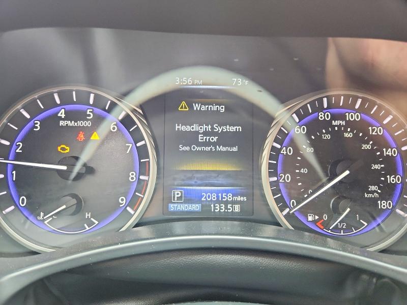 2015 Infiniti Q50 VIN JN1BV7AP0FM337772 COPART salvage auction — FRONT END, GA - CERT OF TITLE-SALVAGE, sold $700 on 2026-07-28 (photo 9)