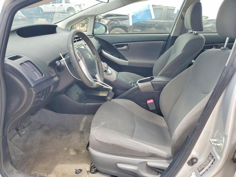 2013 Toyota Prius VIN JTDKN3DU4D5664691 COPART salvage auction — FRONT END, TX - SALVAGE VEHICLE TITLE (P), sold $150 on 2026-07-28 (photo 7)