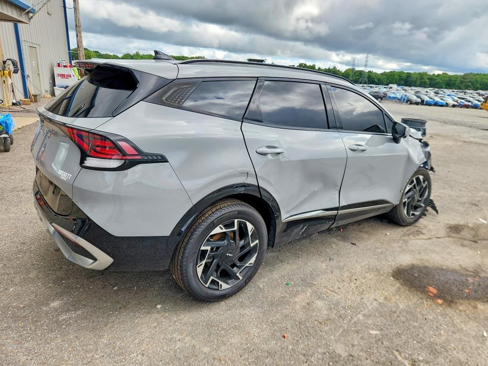 2024 Kia Sportage VIN 5XYK53DF9RG151453 COPART salvage auction — FRONT END, TN - SALVAGE CERTIFICATE, sold $2,250 on 2026-07-28 (photo 3)