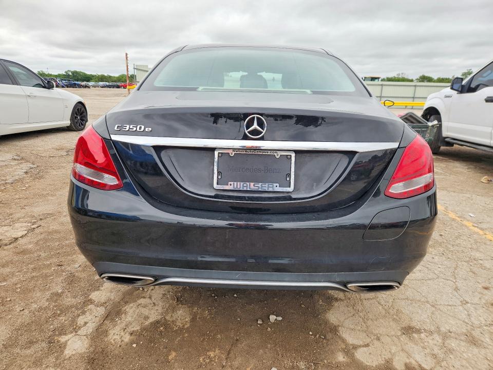 2017 Mercedes-benz C class VIN 55SWF4HB8HU224036 COPART salvage auction — HAIL, KS - CERT OF TITLE-SALVAGE, sold $7,300 on 2026-07-25 (photo 6)