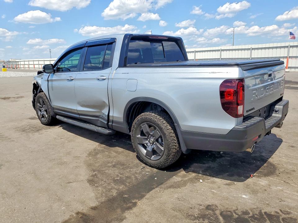 2026 Honda Ridgeline VIN 5FPYK3F64TB021456 COPART salvage auction — FRONT END, Fl - Cert Of Title Slvg Rebuildable, sold $15,100 on 2026-07-22 (photo 2)