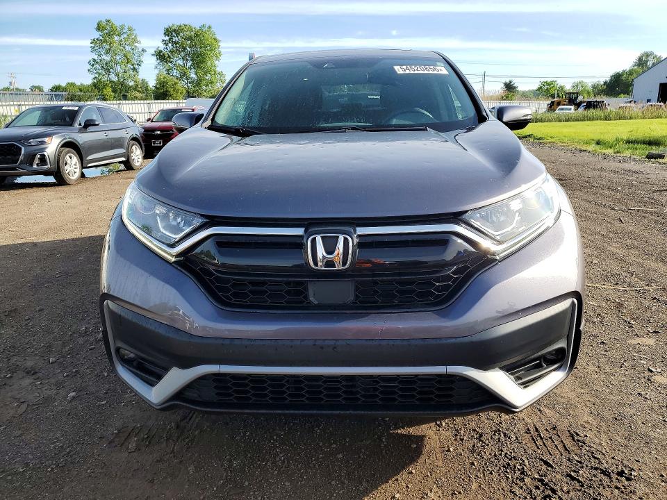 2022 Honda Cr-v VIN 7FARW2H53NE033170 COPART salvage auction — HAIL, Oh - Cert Of Title-Salvage, sold $15,000 on 2026-07-02 (photo 5)