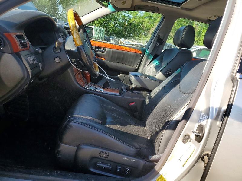 2004 Lexus Ls VIN JTHBN36FX40150712 COPART salvage auction — REAR END, Md - Cert Of Salvage > 75% Damage, sold $700 on 2026-07-23 (photo 7)