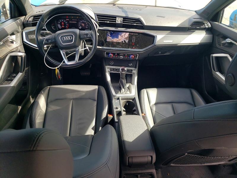 2023 Audi Q3 VIN WA1DECF35P1128674 COPART salvage auction — REAR END, Ca - Salvage Certificate, sold $9,300 on 2026-07-15 (photo 8)