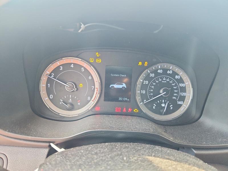 2021 Hyundai Venue VIN KMHRC8A39MU099739 COPART salvage auction — HAIL, Oh - Cert Of Title-Salvage, sold $3,500 on 2026-07-13 (photo 9)