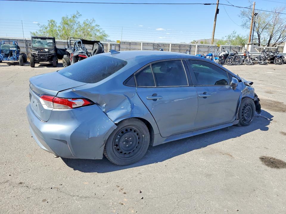 2020 Toyota Corolla VIN 5YFEPRAE1LP108654 COPART salvage auction — FRONT END, Nm - Cert Of Title-Salvage, sold $2,200 on 2026-07-04 (photo 3)