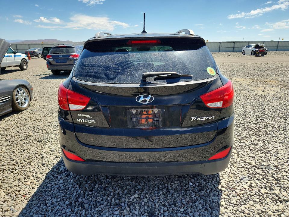 2012 Hyundai VIN KM8JU3AC8CU407785 COPART salvage auction — FRONT END, Nv - Salvage Title, sold $1,200 on 2026-07-02 (photo 6)