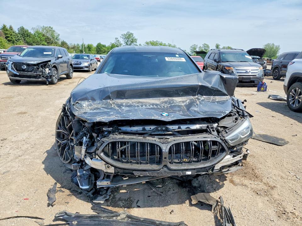 2022 BMW M8 VIN WBSGV0C01NCH35275 COPART salvage auction — FRONT END, Il - Salvage Certificate, sold $16,400 on 2026-07-28 (photo 5)