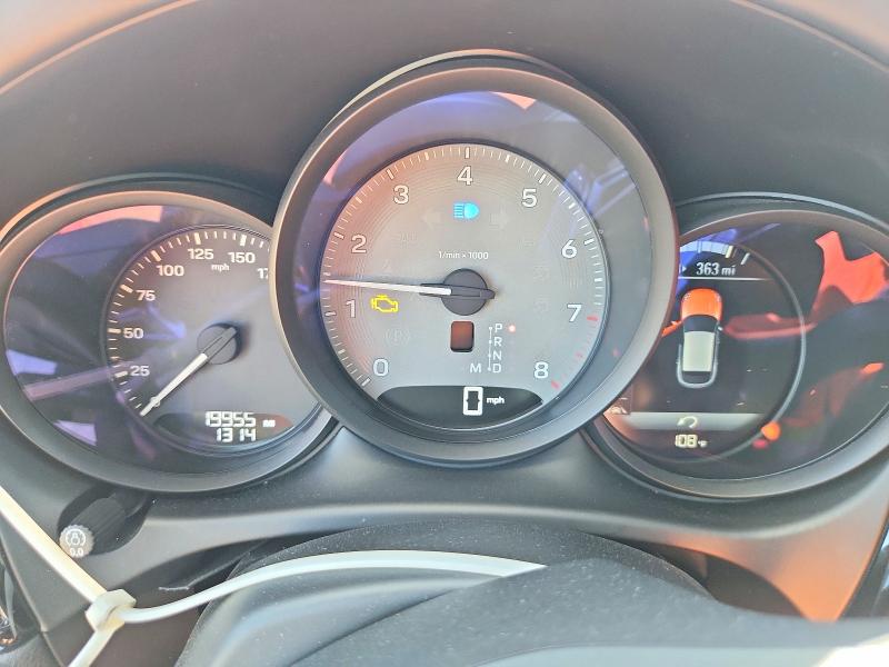 2024 Porsche Macan VIN WP1AG2A55RLB40058 COPART salvage auction — REAR END, Ca - Salvage Certificate, sold $35,750 on 2026-07-17 (photo 9)
