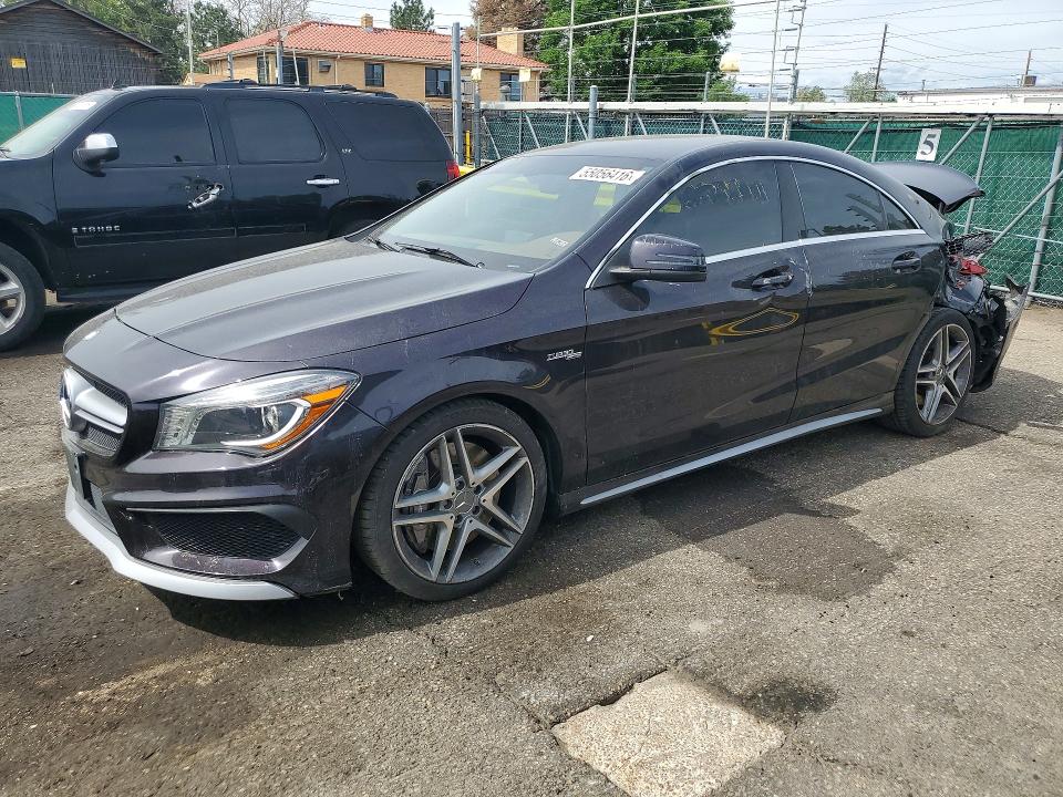 2014 Mercedes-benz Cla-klasse VIN WDDSJ5CB4EN100330 COPART salvage auction — REAR END, Co - Public - Salvage Title, sold $2,700 on 2026-07-16 (photo 1)