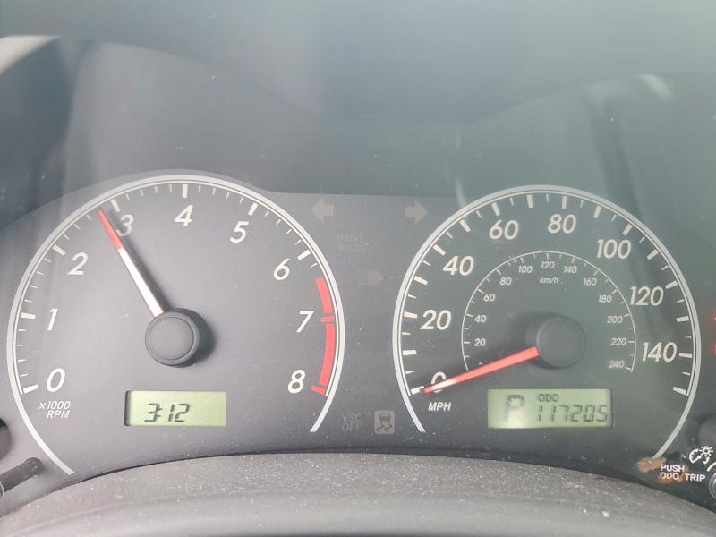 2009 Toyota Corolla VIN JTDBL40E799046288 COPART salvage auction — FRONT END, Al - Cert Of Title-Salvage Title, sold $175 on 2026-07-21 (photo 9)