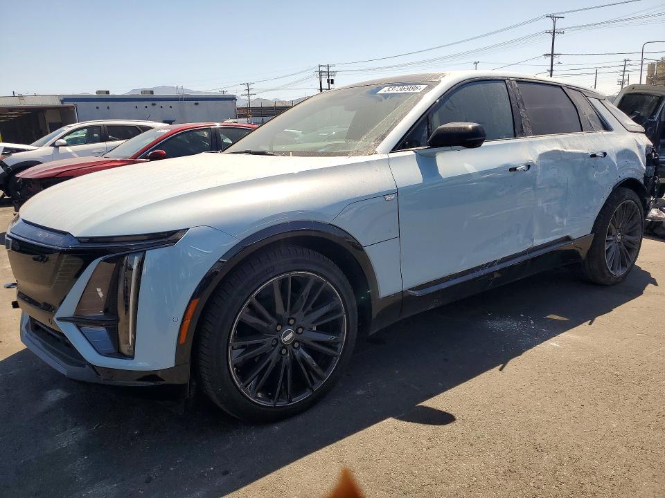 2025 Cadillac Lyriq VIN 1GYKPURL6SZ301910 — COPART salvage auction photo