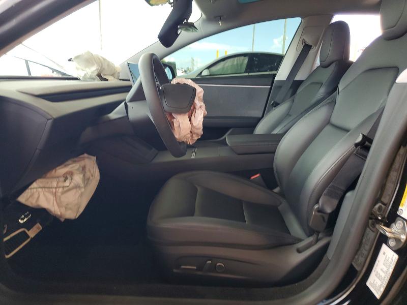 2024 Tesla Model 3 VIN 5YJ3E1EA7RF733571 COPART salvage auction — FRONT END, Fl - Cert Of Title Slvg Rebuildable, sold $13,400 on 2026-07-08 (photo 7)