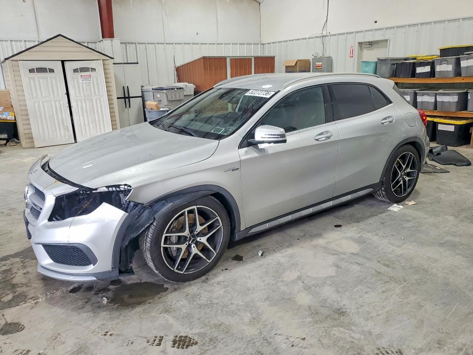 2016 Mercedes-benz Gla-klasse VIN WDDTG5CB7GJ225755 COPART salvage auction — FRONT END, Ny - Mv-907A Salvage Certificate, sold $525 on 2026-07-27 (photo 1)