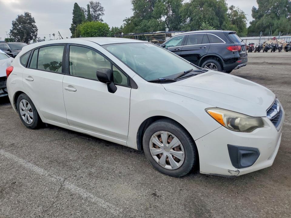 2013 Subaru Impreza VIN JF1GPAA61DH815162 COPART salvage auction — MINOR DENT/SCRATCHES, Ca - Dis/Dlr/Exp Only Clean Title, sold $750 on 2026-07-02 (photo 4)