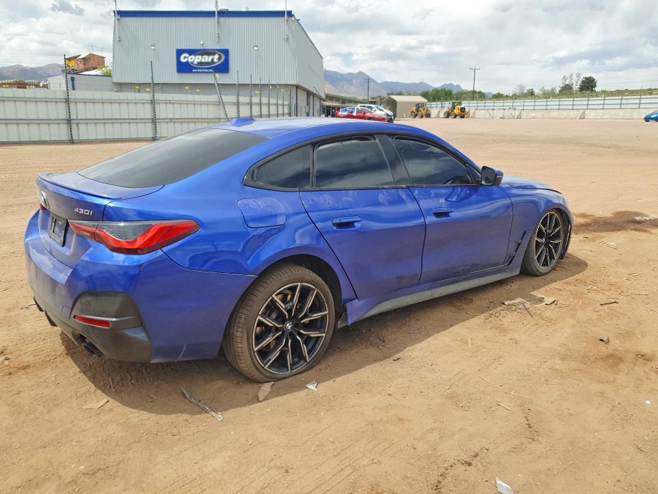 2022 BMW VIN WBA63AV02NFM87557 COPART salvage auction — FRONT END, Co - Salvage Title, sold $17,500 on 2026-07-08 (photo 3)