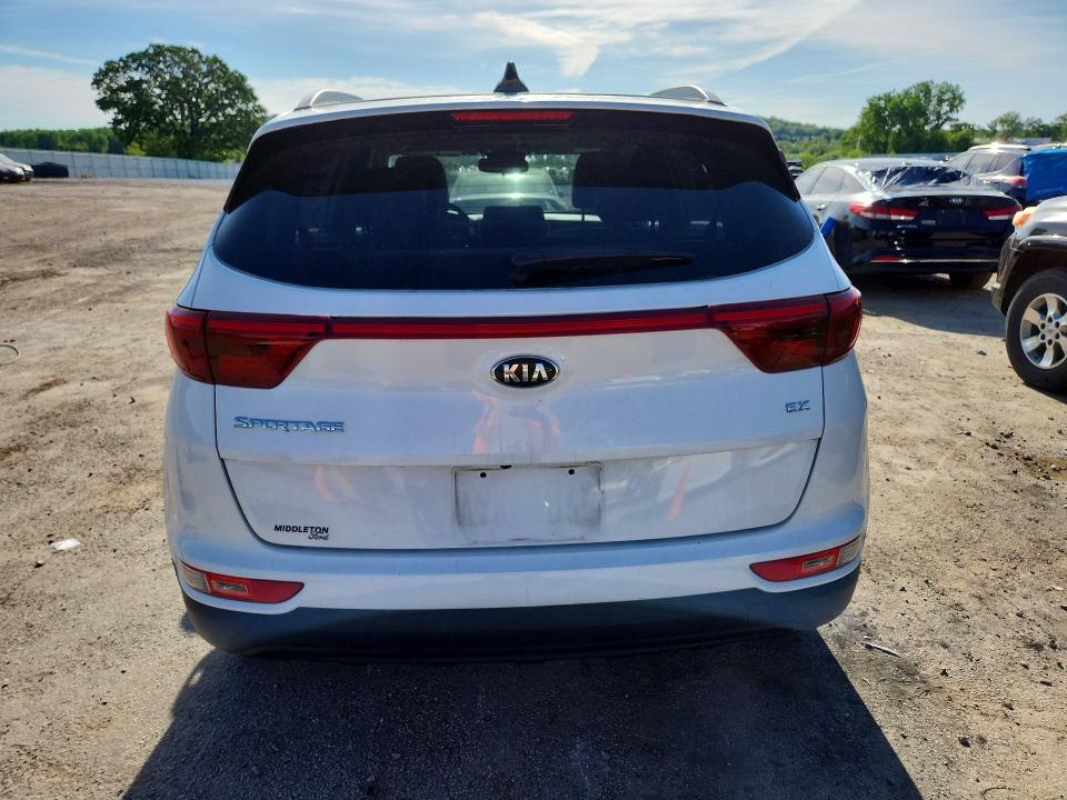 2017 Kia Sportage VIN KNDPNCAC0H7150140 COPART salvage auction — FRONT END, Wi - Junked Vehicle Bill Of Sale, sold $3,300 on 2026-07-14 (photo 6)