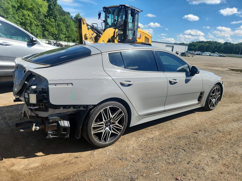 2022 Kia Stinger VIN KNAE45LC0N6119939 COPART salvage auction — FRONT END, La - Cert Of Title-Salvage, sold $1,800 on 2026-07-30 (photo 3)