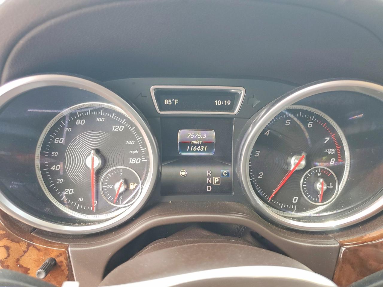 2017 Mercedes-Benz GLS-Class VIN 4JGDF7DE9HA890384 COPART salvage auction — Side, TN - CERTIFICATE OF TITLE (P), sold $9,000 on 2026-07-09 (photo 9)