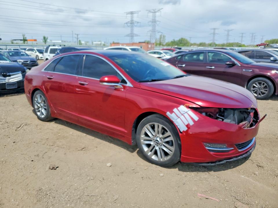 2013 Lincoln VIN 3LN6L2JK0DR819380 COPART salvage auction — FRONT END, Il - Salvage Certificate, sold $1,100 on 2026-07-09 (photo 4)
