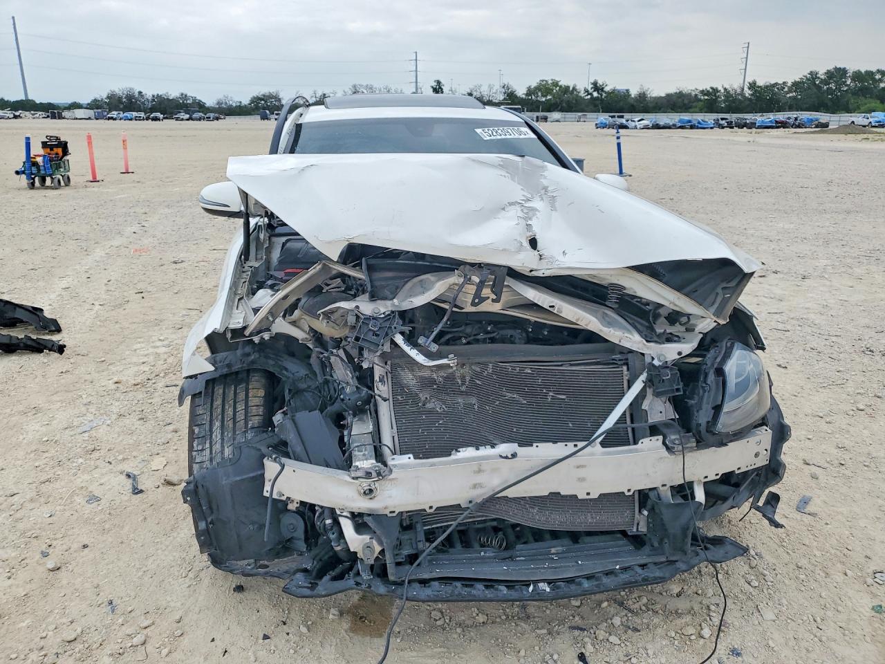 2018 Mercedes-Benz C-Class VIN 55SWF4KB0JU248197 COPART salvage auction — Front End, TX - CERTIFICATE OF TITLE, sold $5,200 on 2026-07-08 (photo 5)