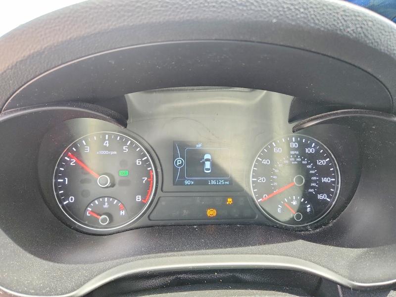 2017 Kia VIN 5XXGT4L32HG122307 COPART salvage auction — FRONT END, Sc - Cert Of Title-Salvage, sold $1,700 on 2026-07-27 (photo 9)