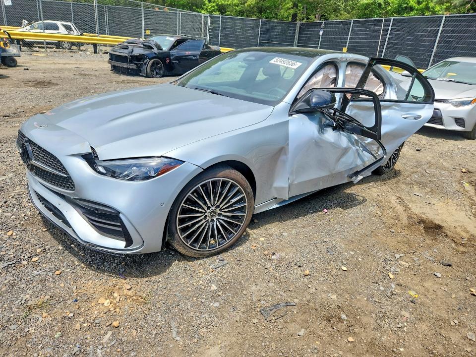 2025 Mercedes-benz C-klasse VIN W1KAF4HB3SR245153 — COPART salvage auction photo