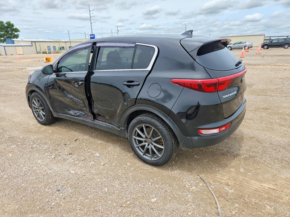 2017 Kia VIN KNDPM3AC8H7105207 COPART salvage auction — SIDE, TX - SALVAGE VEHICLE TITLE (P), sold $2,750 on 2026-07-15 (photo 2)