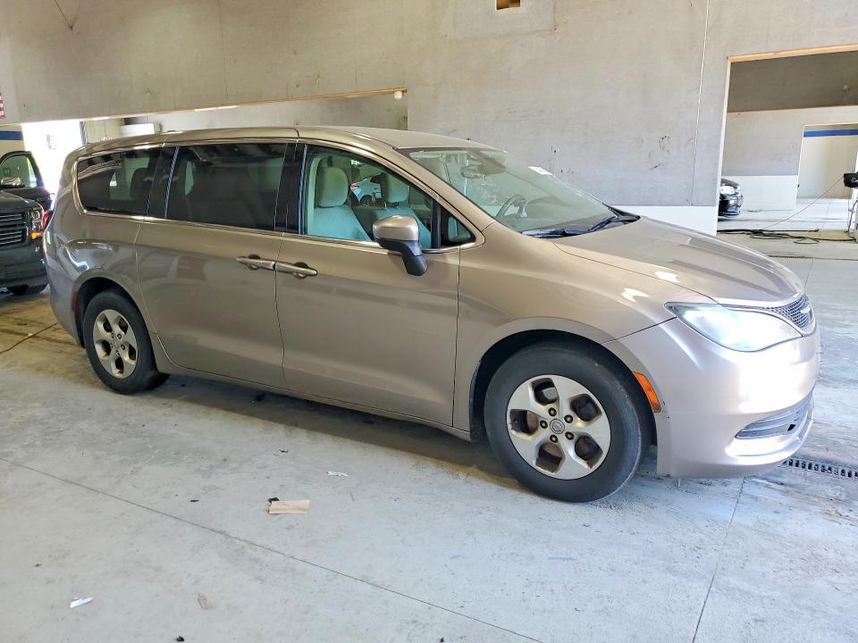 2017 Chrysler Pacifica VIN 2C4RC1CG4HR635771 COPART salvage auction — FRONT END, Wv - Certificate Of Title, sold $1,550 on 2026-07-10 (photo 4)