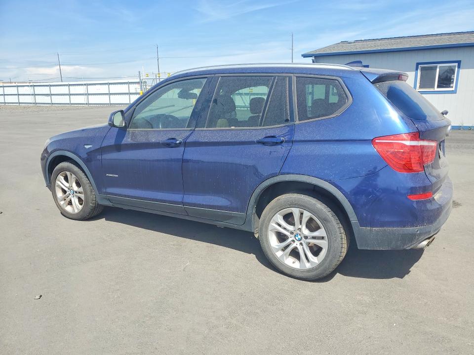 2016 BMW X3 VIN 5UXWX7C53G0K36575 COPART salvage auction — MECHANICAL, WV - CERTIFICATE OF TITLE, sold $30 on 2026-07-29 (photo 2)