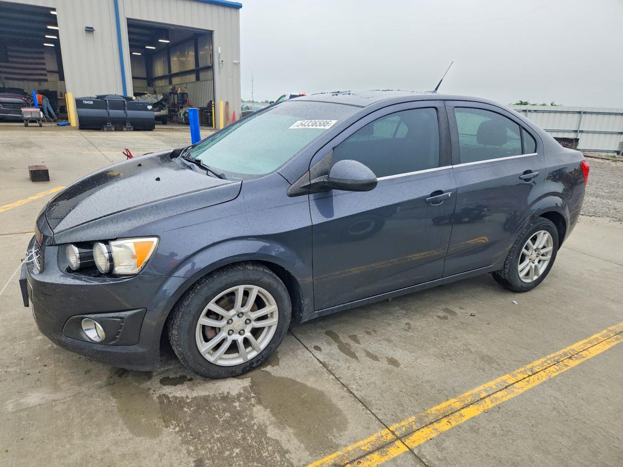 2012 Chevrolet Sonic VIN 1G1JC5SH1C4174161 COPART salvage auction — Side, KY - CERT OF TITLE-SALVAGE, sold $600 on 2026-07-09 (photo 1)