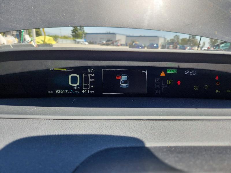 2021 Toyota Prius VIN JTDKAMFU6M3148231 COPART salvage auction — FRONT END, Ca - Salvage Certificate, sold $6,600 on 2026-07-18 (photo 9)