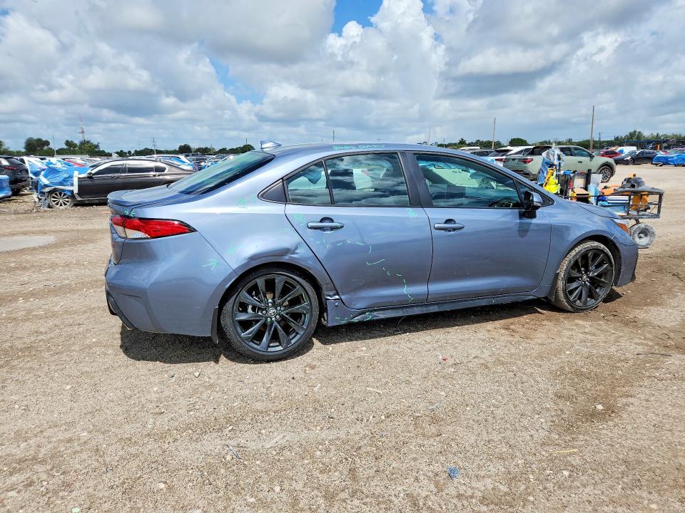 2026 Toyota Corolla VIN 5YFS4MCEXTP275834 COPART salvage auction — SIDE, Fl - Cert Of Title Slvg Rebuildable, sold $13,000 on 2026-07-07 (photo 3)