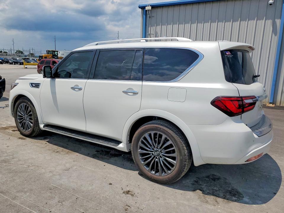 2022 Infiniti Qx80 VIN JN8AZ2BDXN9870139 COPART salvage auction — FRONT END, Ok - Cert Of Title-Salvage, sold $15,600 on 2026-08-12 (photo 2)