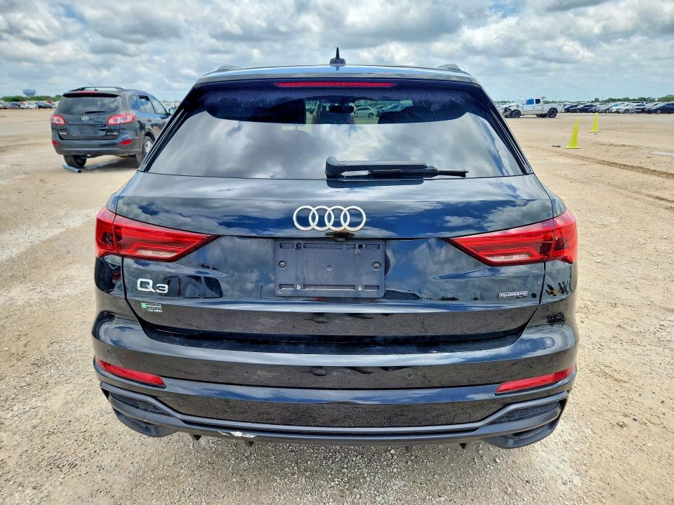 2022 Audi VIN WA1EECF39N1088780 COPART salvage auction — SIDE, Tx - Salvage Vehicle Title, sold $9,000 on 2026-07-30 (photo 6)