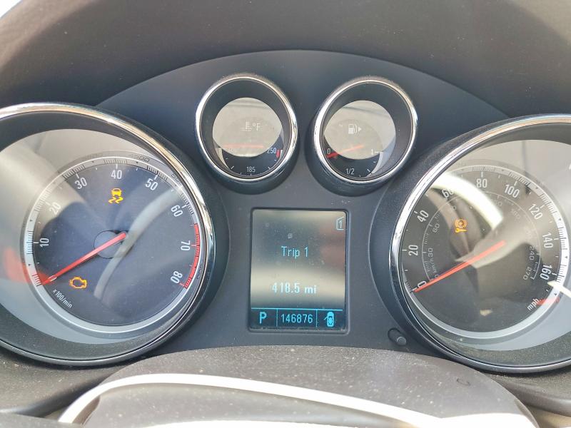 2011 Buick Regal VIN W04GP5EC9B1025299 COPART salvage auction — FRONT END, Md - Cert Of Salvage > 75% Damage, sold $400 on 2026-07-02 (photo 9)