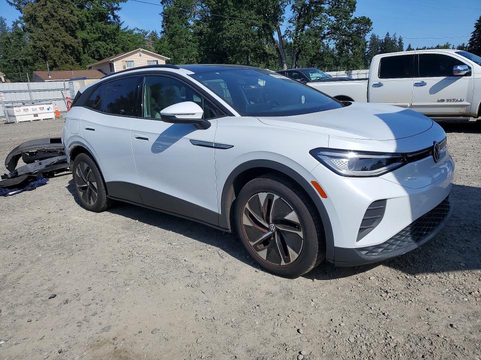 2021 Volkswagen Id.4 VIN WVGTMPE28MP032112 COPART salvage auction — REAR END, Wa - Bill Of Sale, sold $8,800 on 2026-07-14 (photo 4)