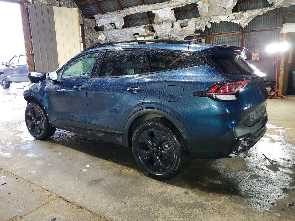 2025 Kia Sportage VIN KNDPZDDH1S7275057 COPART salvage auction — FRONT END, Ny - Mv-907A Salvage Certificate, sold $2,600 on 2026-07-13 (photo 2)