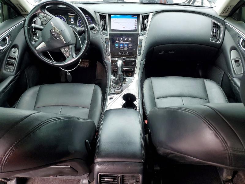 2015 Infiniti Q50 VIN JN1BV7AP5FM347990 COPART salvage auction — REAR END, Al - Cert Of Title-Salvage Title, sold $475 on 2026-07-16 (photo 8)