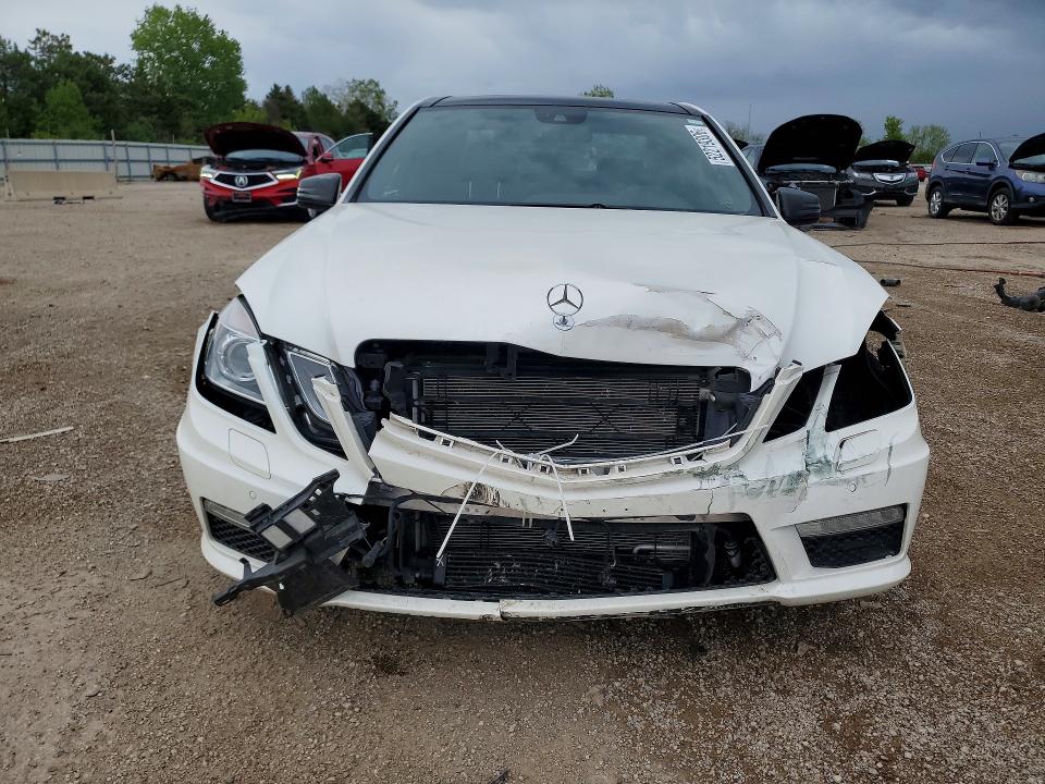 2012 Mercedes-benz E-klasse VIN WDDHF7EB9CA562987 COPART salvage auction — FRONT END, Il - Salvage Certificate, sold $13,800 on 2026-07-28 (photo 5)