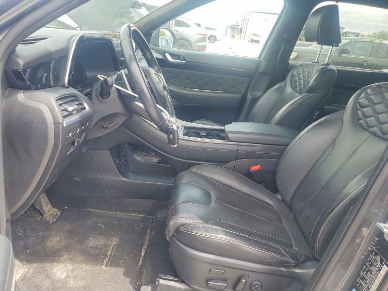 2022 Hyundai VIN KM8R7DHE0NU393942 COPART salvage auction — FRONT END, Mi - Scrap Certificate Of Title, sold $6,000 on 2026-07-09 (photo 7)