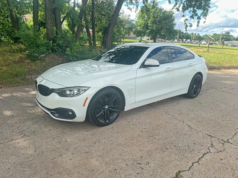 2018 BMW 4er VIN WBA4J1C53JBA30076 COPART salvage auction — MINOR DENT/SCRATCHES, Or - Salvage Title Certificate (P), sold $5,300 on 2026-07-09 (photo 2)