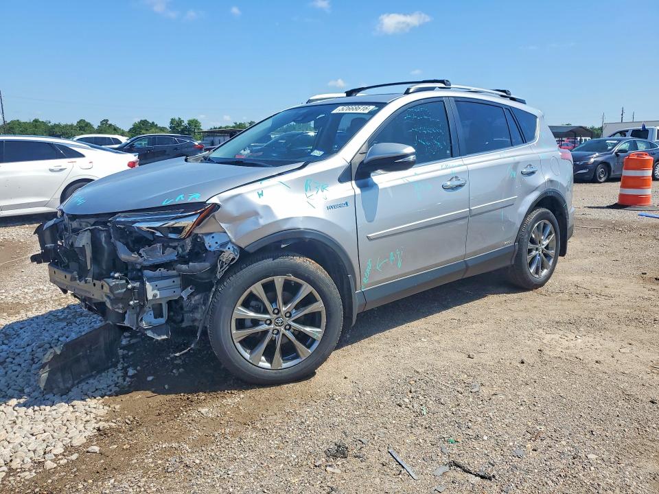 2018 Toyota Rav4 VIN JTMDJREV1JD168585 COPART salvage auction — FRONT END, Tx - Salvage Vehicle Title, sold $7,800 on 2026-07-09 (photo 1)