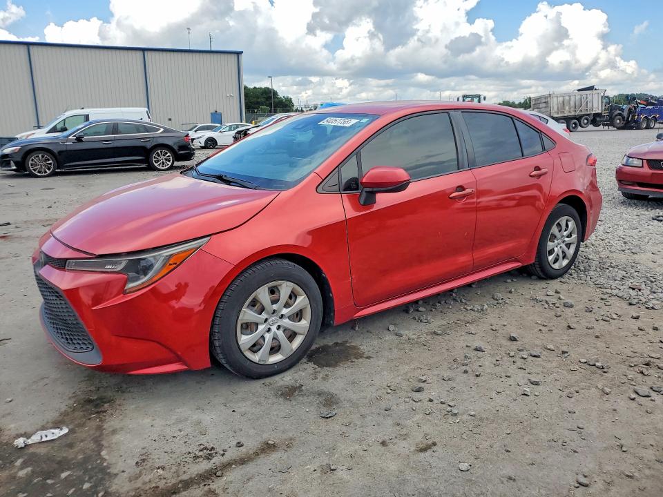 2020 Toyota Corolla VIN JTDEPRAE5LJ002115 COPART salvage auction — SIDE, Fl - Cert Of Title Slvg Rebuildable, sold $6,200 on 2026-07-13 (photo 1)